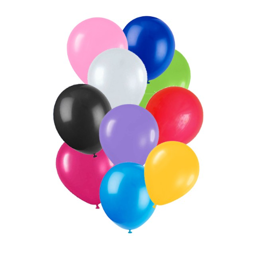 Globos Standard Surtido Liso 12" x 25 u