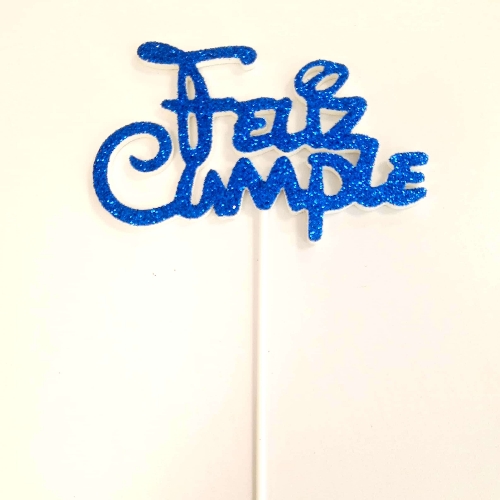Frase Goma Eva Feliz Cumple Azul Francia
