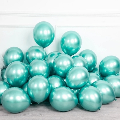 Globos Cromados 5" verde