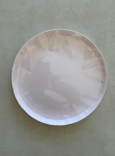 Plato Flat Rosa x 10 u