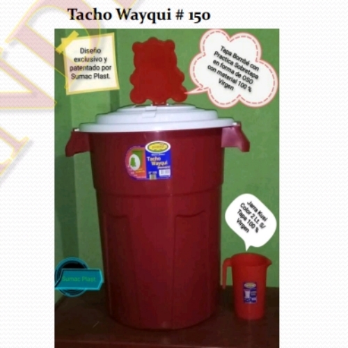 TACHO 150 SUMAC WAYQUI + JARRA DE 2 LTS S/T