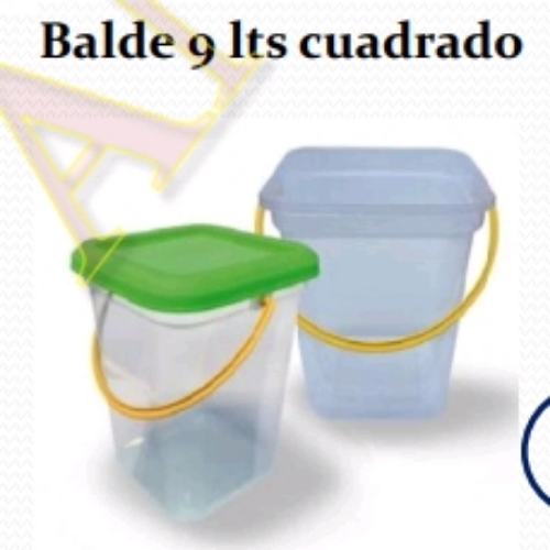 BALDE CUADRADO 9 LTS SUMAC