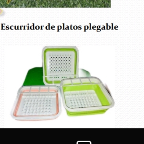 ESCURRIDOR DE PLATOS IMPORTADO PLEGABLE