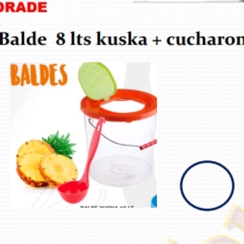 BALDE KUSKA 8 LTS + CUCHARON SUMAC