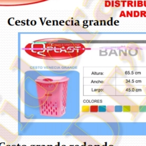 CESTO VENECIA GRANDE QPLAST