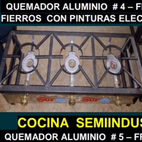COC. BURRITO 3H Q4 MESA P/D FIERRO 3/4 (BURRITO) - SURGE