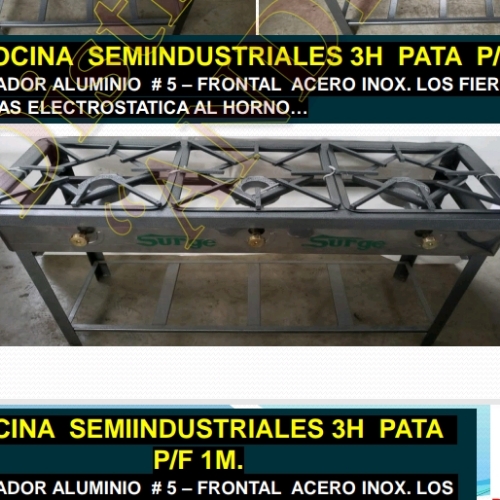COCINA 1M Q5 P/D 3H PATA-ESTANDAR