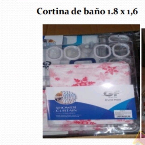 CORTINA DE BAÑO ECONOMICO