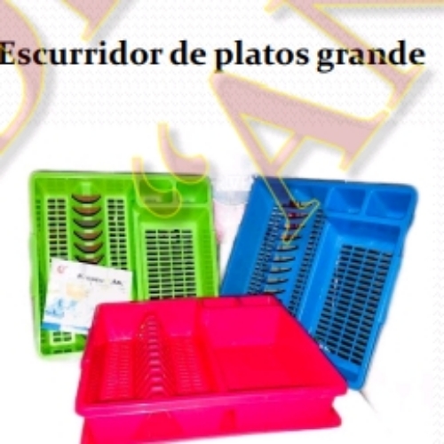 ESCURRIDOR DE PLATOS PLÁSTICO