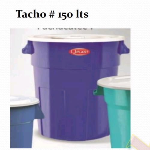 TACHO 150 LTS PACHACUTEC - QPLAST