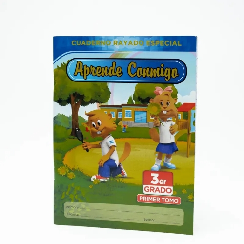 CUADERNO APRENDE CONMIGO 3T1