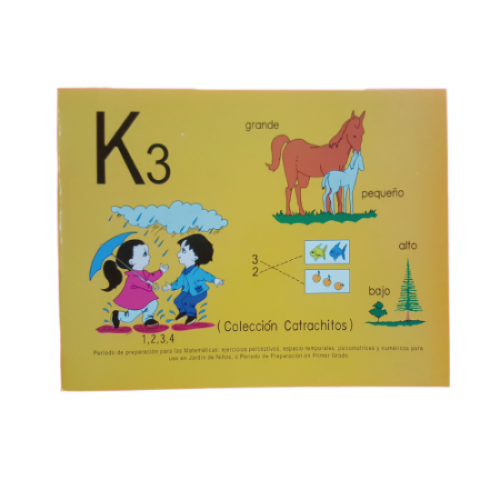 CUADERNO K3 PRE-ESCOLAR CJ#10