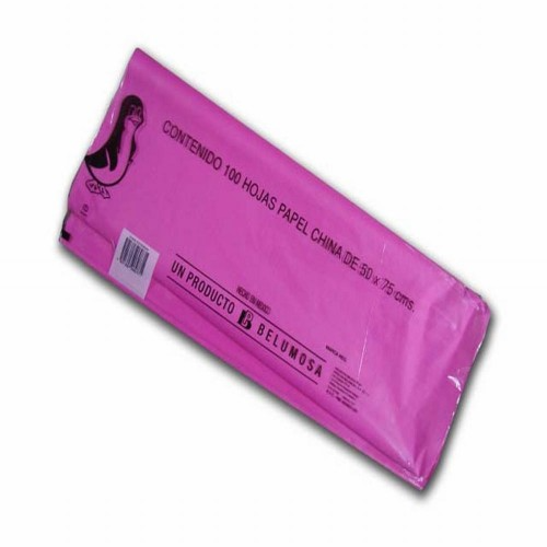 PAPEL FUCSIA E 50X75CM UNIDAD
