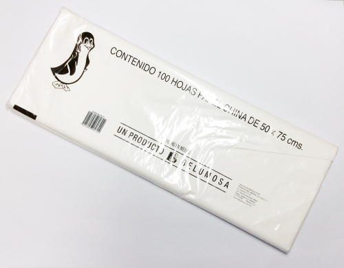 PAPEL CHINA BLANCO UNIDAD