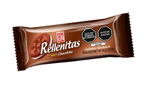 Rellenitas de chocolate