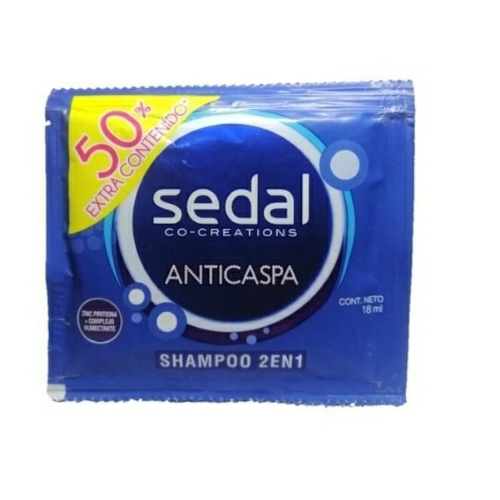 Sedal shamoo zero caspa 18 ml