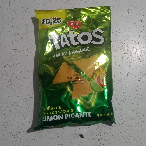 Yupi Tatos limón