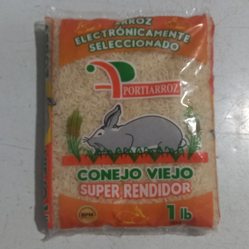 Conejo viejo envejecido