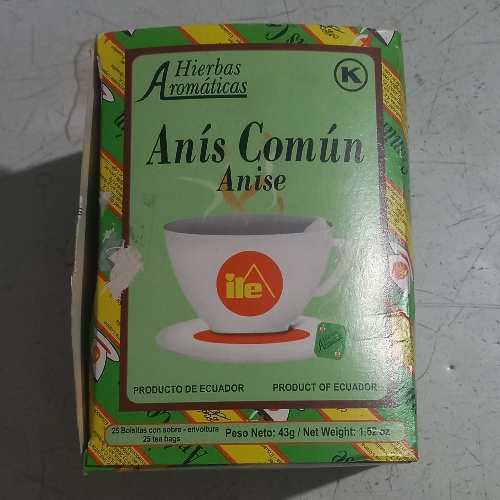Ile Aromáticas de Anís Común