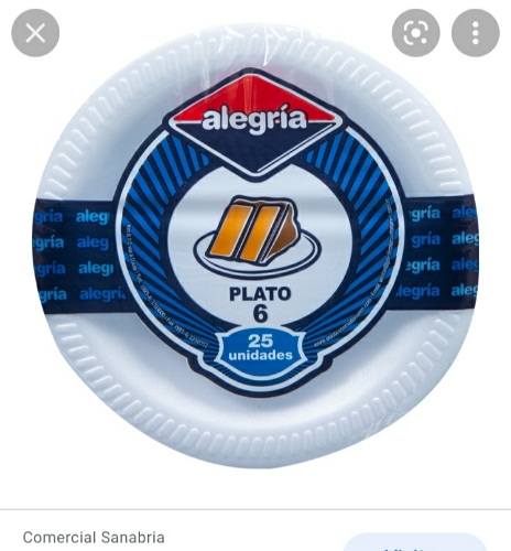 Platos  número # 6