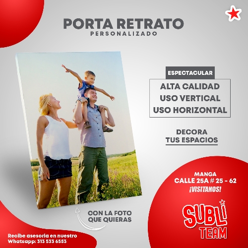 Portaretrato Pequeño