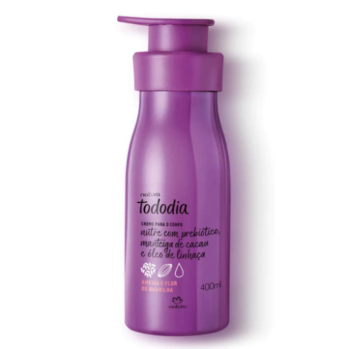 CREMA HIDRATANTE CORPORAL AMEIXA E FLOR DE BAUNILHA - 400ml