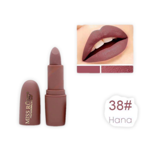 LABIAL MATTE MISS ROSE # 38 HANA