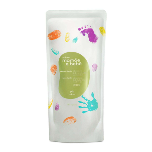 REFIL Jabón líquido Mamãe e bebê -200ml