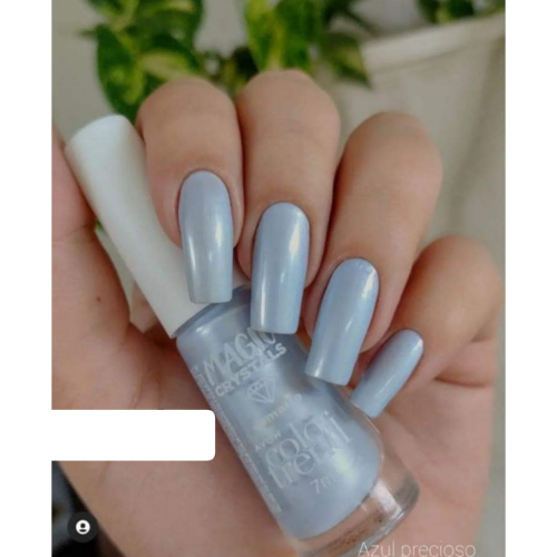 ESMALTE MAGIC CRYSTALS AZUL PRECIOSO - 7ml