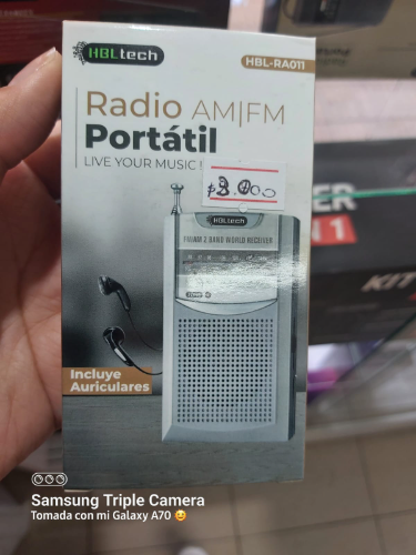 radio portatil HBL tech