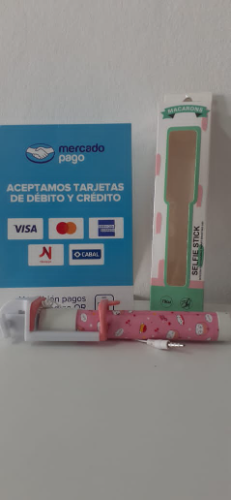 selfie stick macarons