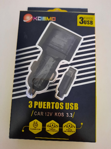 kosmo v8 3.3A 3 usb