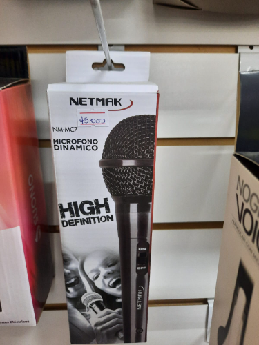 microfono  netmak con cable NM-MC7