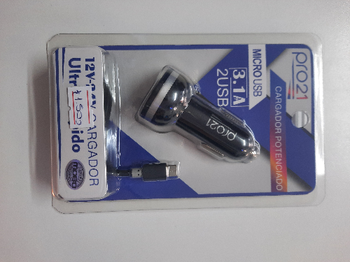 Cargador auto pro21 tipo c