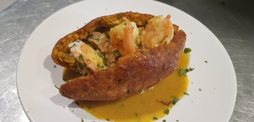 Corviche de camaron