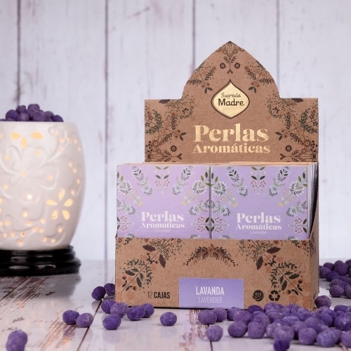 Sagrada madre perlas aromáticas de lavanda