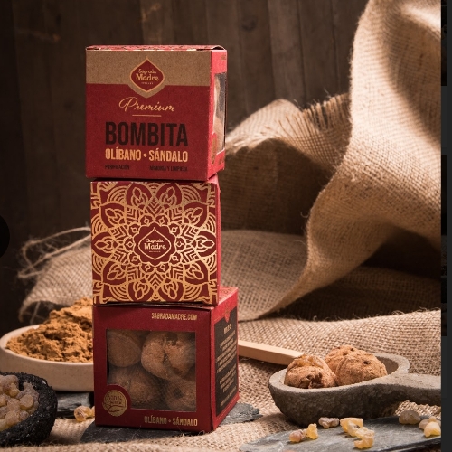 Bombita premium olibano sándalo
