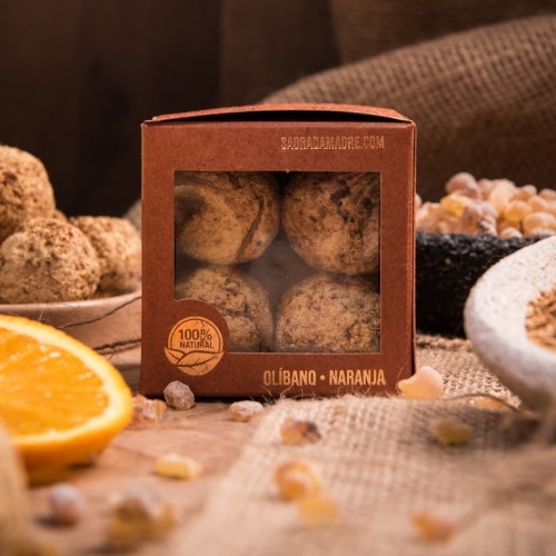 Bombita premium olibano naranja