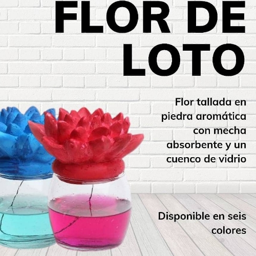 Difusores flor de loto
