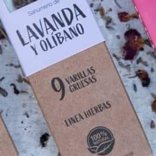SM. Sah lavanda y olibano