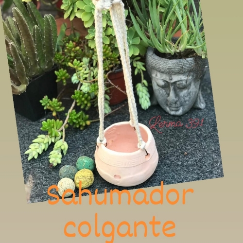 Sahumador colgante