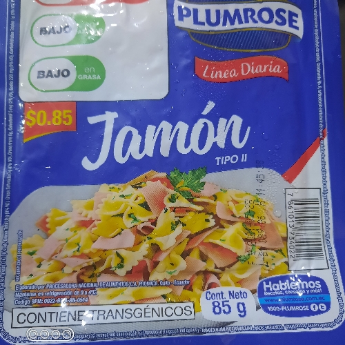 Jamón Ld gramos