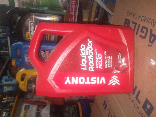 Vistony refrigerante rojo 6x1 galon