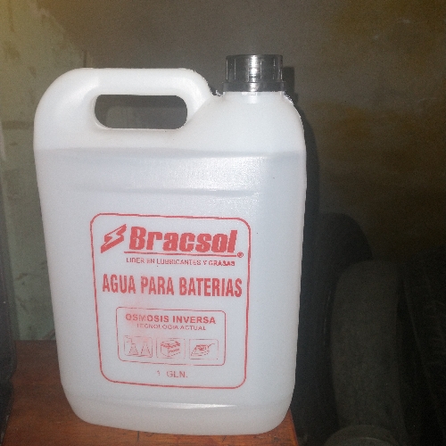 Bracsol agua para baterías