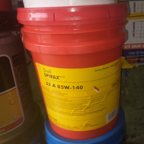 Shell Spirax 85w140 balde x 5 galones