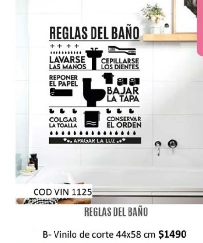 reglas del baño