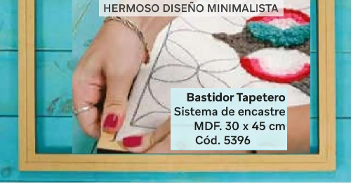 803 Bastidor rectangular Trapero