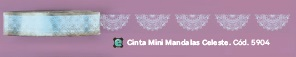 144Cintas Mini estampadas