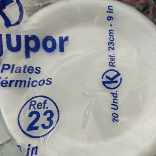 PLATOS ICOPOR # 23 PANDO