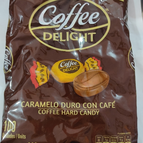 CONFITE COFFE DELIGTH X 100